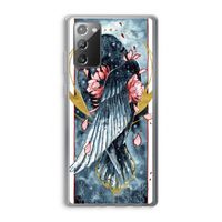 Golden Raven: Samsung Galaxy Note 20 / Note 20 5G Transparant Hoesje