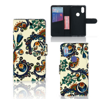 Wallet Case Xiaomi Mi Mix 2s Barok Flower