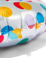 HEMA Folieballon Met Confetti XL Cijfer 0 - thumbnail