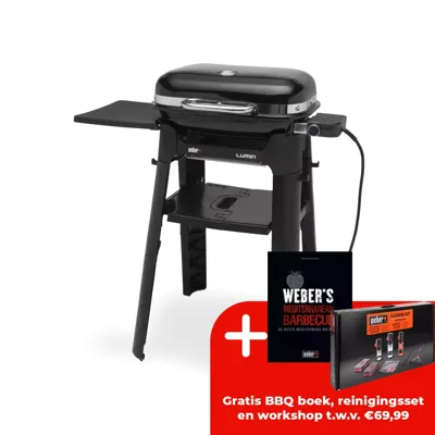 Lumin compact black w/stand, elek.