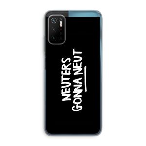 Neuters (zwart): Xiaomi Poco M3 Pro 5G Transparant Hoesje