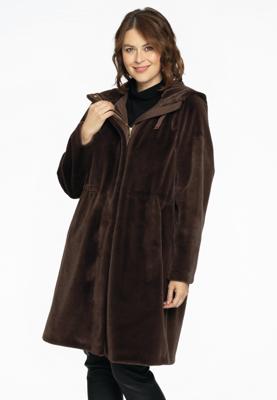 Yoek Parka fur | Bruin | Maat 56