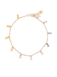 Anil Arjandas bracelet Rainbow en or rose 18ct à ornements