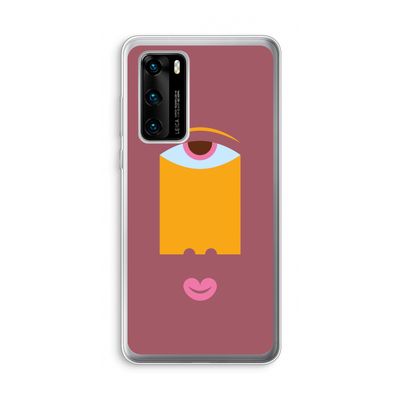 Mono V: Huawei P40 Transparant Hoesje