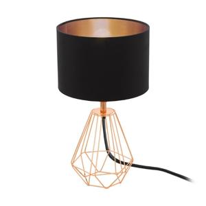 Eglo TafellampCarlton 2 roodkoper met zwart - 95787