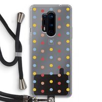 Bollen: OnePlus 8 Pro Transparant Hoesje met koord