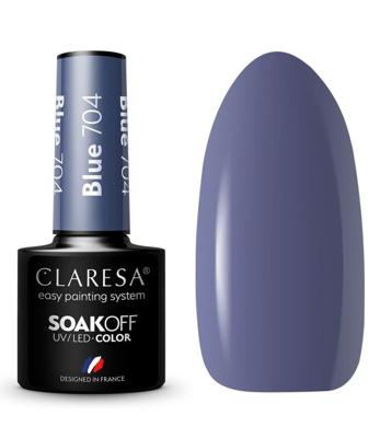 Claresa uv/led gellak 5ml blue 704 quiet forest
