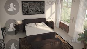 Opberg boxspring 140 x 210 cm- stofkleur 7031