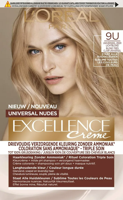L'Oréal Paris Excellence Creme - 9U Universeel Zeer Lichtblond