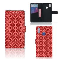 Huawei Y7 (2019) | Telefoon Hoesje | Batik Rood