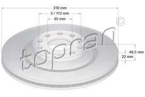 Topran Remschijven 110 418
