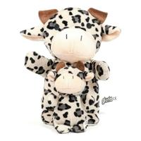 Knuffel voor honden Gloria Marvel Beige Polyester Polypropyleen Koe