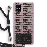 Crazy shapes: Samsung Galaxy A51 5G Transparant Hoesje met koord