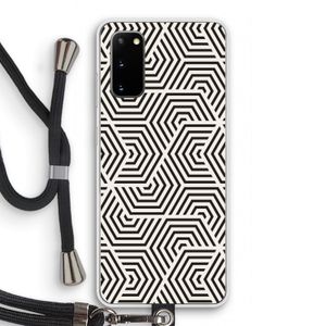 Magic pattern: Samsung Galaxy S20 Transparant Hoesje met koord