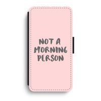 Morning person: iPhone XR Flip Hoesje