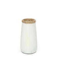 De Sneaky Vaas - Wit Naturel Medium