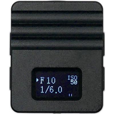 KEKS KM-Q digitale lichtmeter OLED display bovenop, zwart