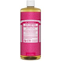Dr. Bronner's Rose 18-in-1 Pure-Castile Soap 945ml