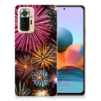 Xiaomi Redmi Note 10 Pro | Sillicone Back Cover | Vuurwerk