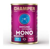 CHAMPER Immuno Monoprotein Beef - natvoer voor honden - 400g