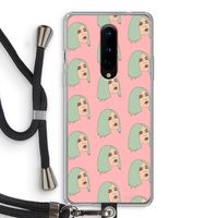 King Kylie: OnePlus 8 Transparant Hoesje met koord
