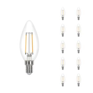 E14 B35 filament LED-kaarslamp Castel 1.8W 2700K