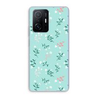 Small white flowers: Xiaomi 11T Transparant Hoesje Small white flowers: Xiaomi 11T Transparant Hoesje