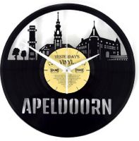 Vinyl wandklok Skyline Apeldoorn LP langspeelplaat - thumbnail