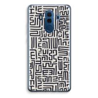 Moroccan Print: Huawei Mate 10 Pro Transparant Hoesje