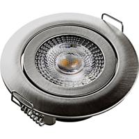 Heitronic 500666 DL7202 LED-inbouwlamp LED LED vast ingebouwd 5 W Zilver - thumbnail