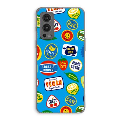 Fruitsticker: OnePlus Nord 2 5G Transparant Hoesje