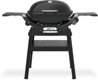 Weber Q 2200N Gasbarbecue met compact stand zwart. Gewicht 22KG 102 x 50 x 126 cm