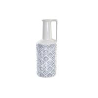 Vaas DKD Home Decor Blauw Wit Porselein Mediterrane 14 x 14 x 30 cm - thumbnail