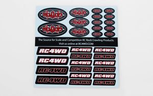 RC4WD Small Decal Sheet (Z-S1270)