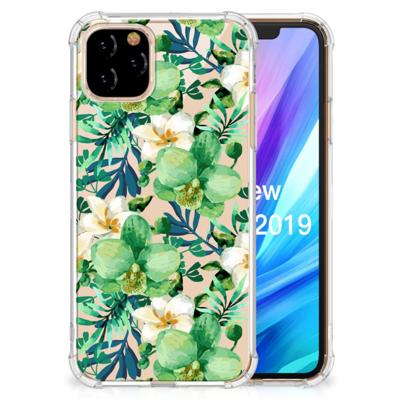 Apple iPhone 11 Pro Case Orchidee Groen Apple iPhone 11 Pro Case Orchidee Groen