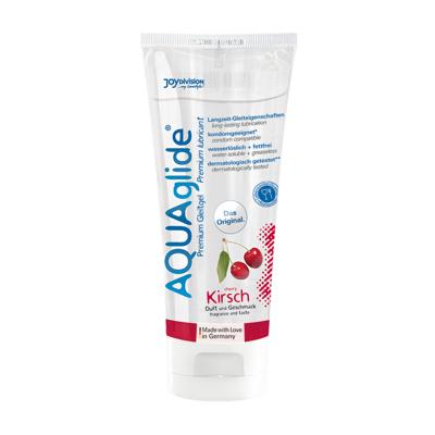 Joydivision AQUAglide Neutral - Gearomatiseerde Waterbasis Glijmiddel - Kers - 3 fl oz / 100 ml