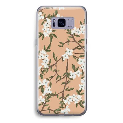 Blossoming spring: Samsung Galaxy S8 Transparant Hoesje