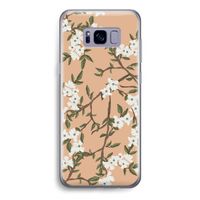 Blossoming spring: Samsung Galaxy S8 Transparant Hoesje