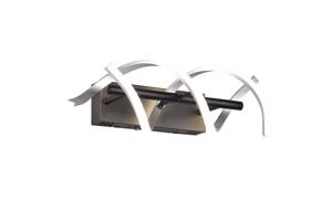 Trio Design wandlampSequence geborsteld metaal - 241810205