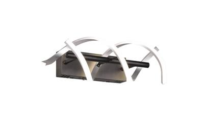 Trio Design wandlampSequence geborsteld metaal - 241810205