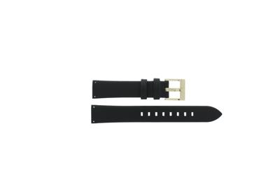 Horlogeband Armani AX5903 Leder Zwart 16mm