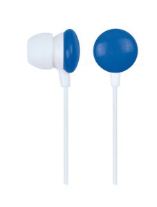 Gembird MHP-EP-001-B hoofdtelefoon/headset Hoofdtelefoons In-ear 3,5mm-connector Blauw, Wit