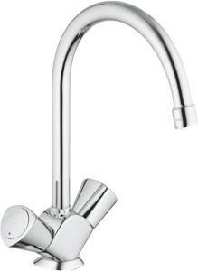 Grohe Costa-S keukenkraan met hoge uitloop chroom