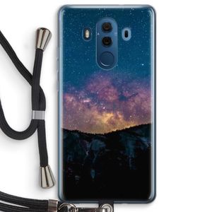 Travel to space: Huawei Mate 10 Pro Transparant Hoesje met koord