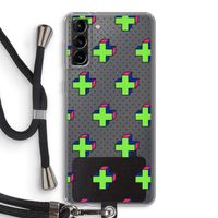 8-bit N°10: Samsung Galaxy S21 Plus Transparant Hoesje met koord