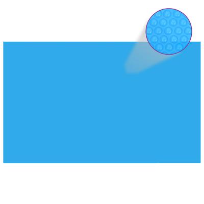 VidaXL Zwembadzeil rechthoekig 260 x 160 cm pe blauw