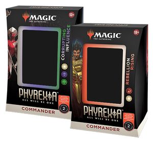 Magic the Gathering Phyrexia: All Will Be One Commander Decks Display (4) english