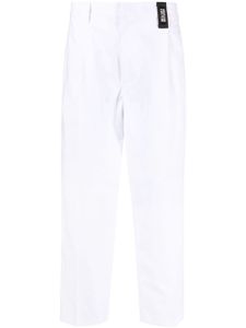 Versace Jeans Couture pantalon à coupe droite - Blanc