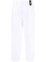 Versace Jeans Couture pantalon à coupe droite - Blanc