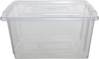 Whitefurze Stack & Store Small opbergdoos 14 liter zonder deksel, transparant